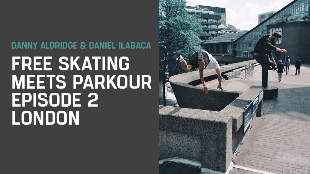 Free Skating Parkour Rollerblade